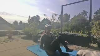 Yoga time balance core #asmr #letsfriends #satisfying #shortsvideo #nature #love