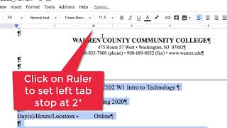 csc102 Syllabus GoogleDocs