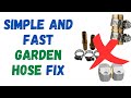 Use a 3/4&quot; PEX-B Coupling to Fix Your Garden Hose