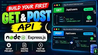 Full GET vs POST in Node.js — Build Your First API from Scratch 🔥 Guide