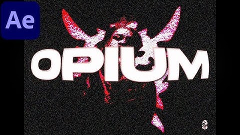 How To Make The Vampire OPIUM Effect In After Effects (Tutorial)