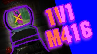 1v1 - TDM with my little brother | m416|