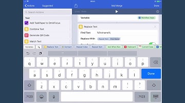 Automators 2: Workflow - Mail Merge