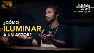 ¿Cómo iluminar la cara de un actor?