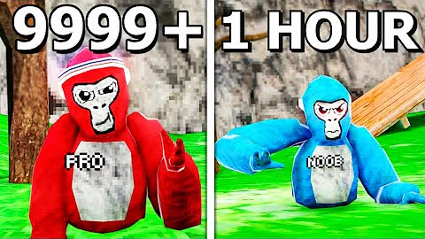 1 HOUR VS 10,000 HOURS In Gorilla Tag