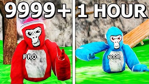 1 HOUR VS 10,000 HOURS In Gorilla Tag