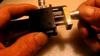 X Y AXIS MINI LINEAR STAGE METRIC MICROMETERS