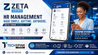 Zeta HRMS App Promo screenshot 2