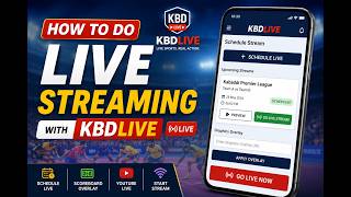 How to Go Live on YouTube Using KBD Live App | Hindi Tutorial screenshot 1