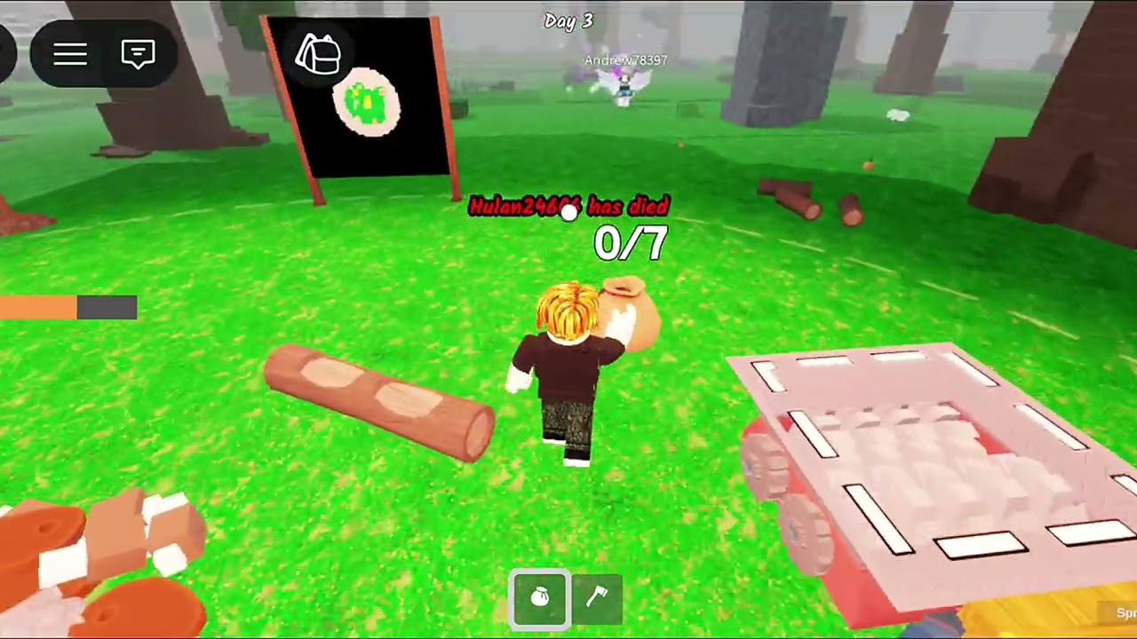 Roblox 99 Nights in the Forest 🌲 | First Achievement Unlock 🔥 | Achievement Series #1