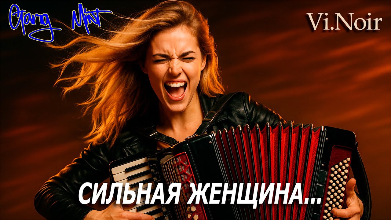 Сильная женщина...