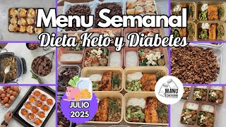 Menu Semanal Dieta Keto Julio 2025 Recetas 1 Semana Para Principiantes Keto Manu Echeverri