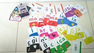 Flash Card Membaca seri 1 (Bhs Indonesia)