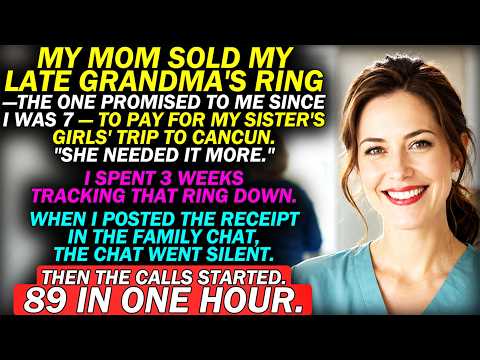 My Mom Sold My Late Granda's Ring To Pay For My Sister's Cancun Trip β I Started Tracking...