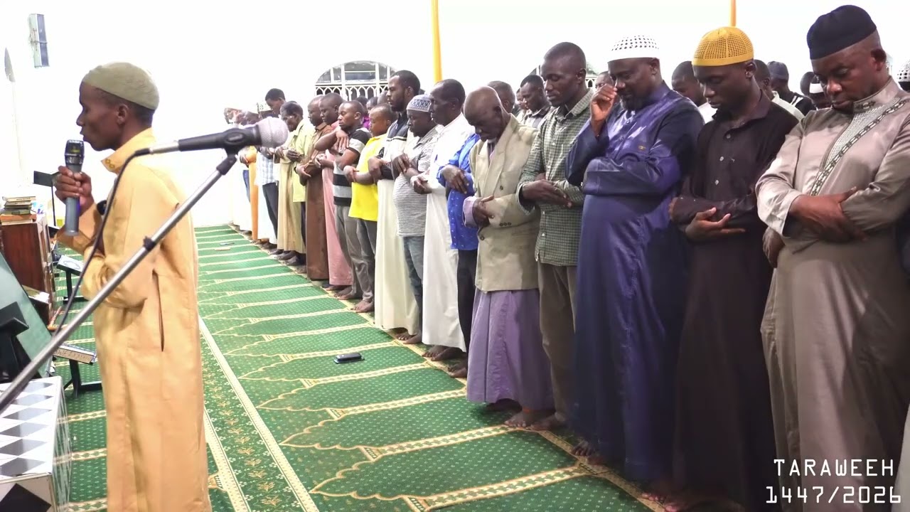 DAY 18 TARAWEEH PRAYER #bweramediaone RAMADAN 1447/2026