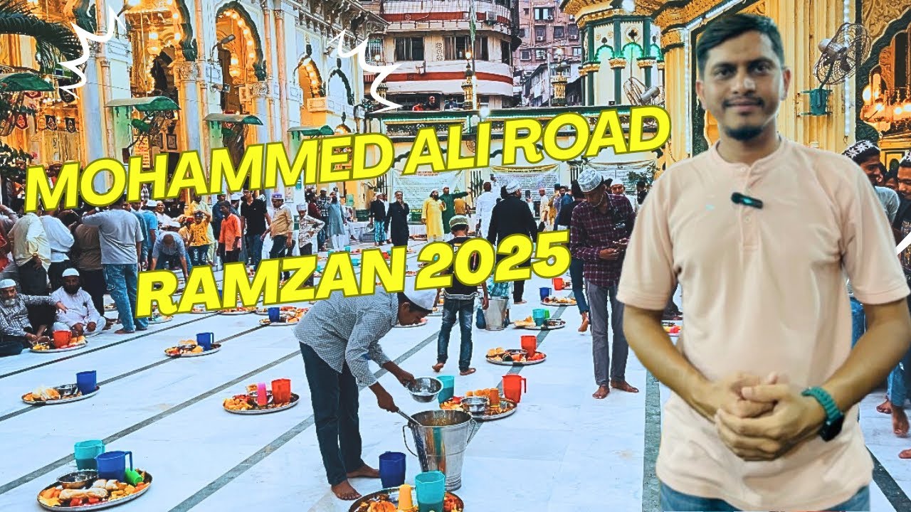 Iftar at Mohammed Ali Road | Ramzan 2025 in Mohammad Ali Road | Ramadan Iftari at Minara Masjid