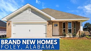 TOUR BRAND NEW HOUSES IN FOLEY, AL 2024 | South of Fairhope, Close to Gulf Shores and Orange Beach