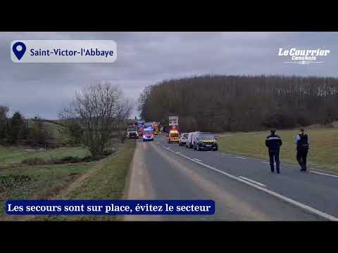 Saint-Victor-l'Abbaye. Un accident de la circulation fait trois morts