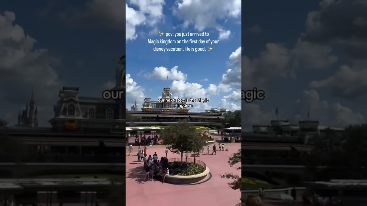 Our next stop is the Magic Kingdom 