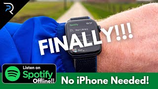 OFFLINE Spotify Apple Watch!! (How to use Spotify on Apple Watch Without Phone) screenshot 3