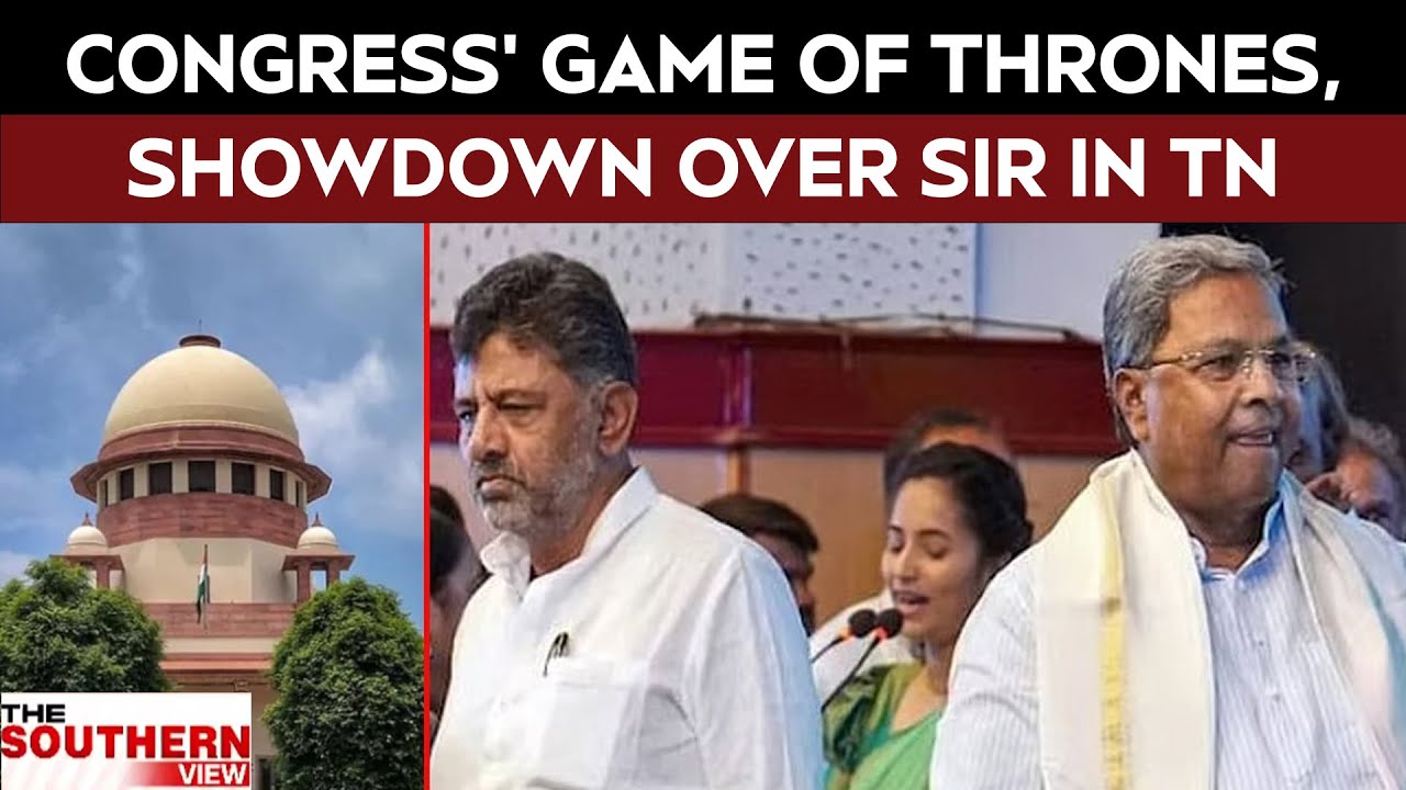 Showdown Over SIR In Tamil Nadu | Big Win For Centre Vs TN Govt | Karnataka Congress Game Of Thrones