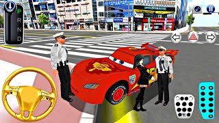 Police Checking McQueen Car - 3D Driving Class - Android Gameplay screenshot 4