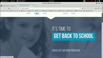 Teacher retired machine walkthrough - hack the box