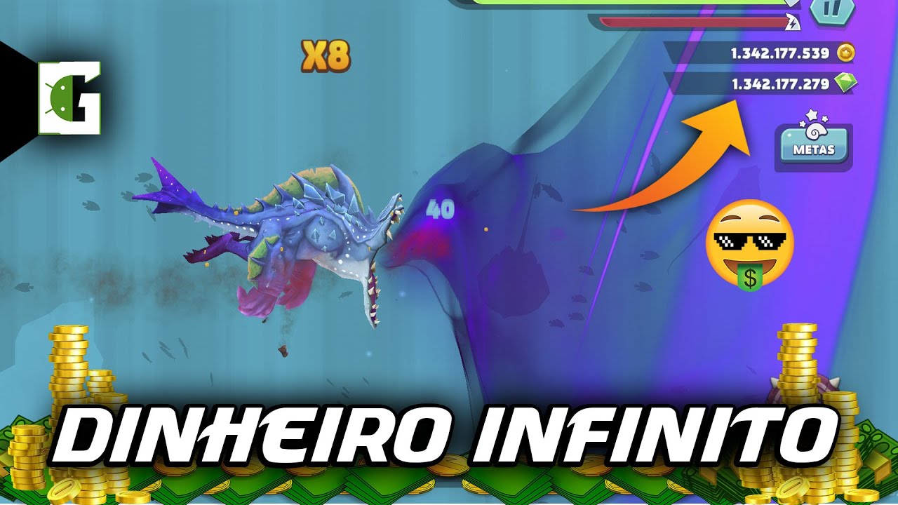 Hungry Shark Evolution Mod DInheiro Infinito V 12.6.1 Atualizado 2025 ...