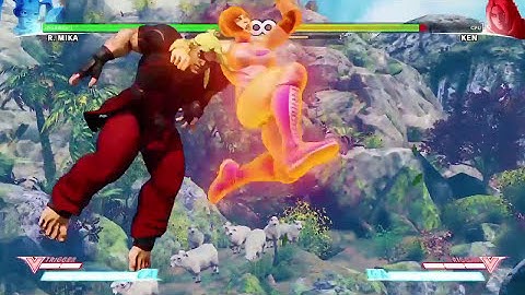 SFV combo  R. Mika (season 2.5)