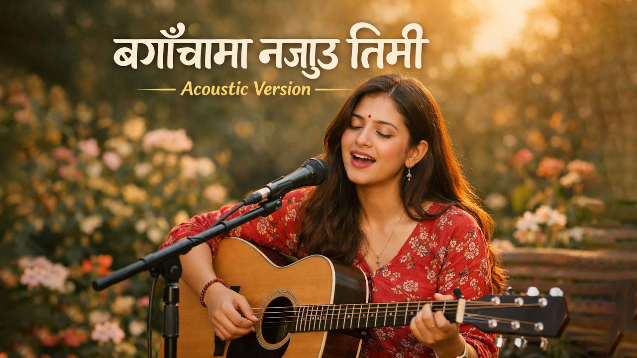 बगैंचामा नजाउ तिमी-Bagaicha Ma Na Jaau Timi || Female Version || Acoustic Version || Viral Song ||