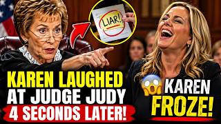 Karen LAUGHED at Judge Judy — 4 Seconds Later, a SURPRISE Clue Exposed Everything