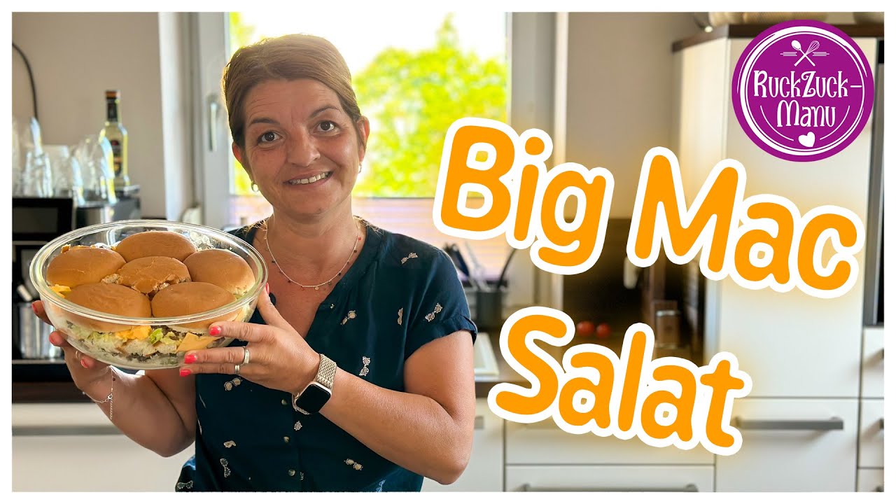 Wir sind zurück 😍 Big Mac Salat 😋 Thermomix® TM5/TM6