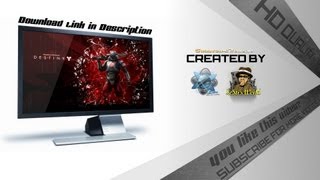 Speedart Creating a Destiny Wallpaper