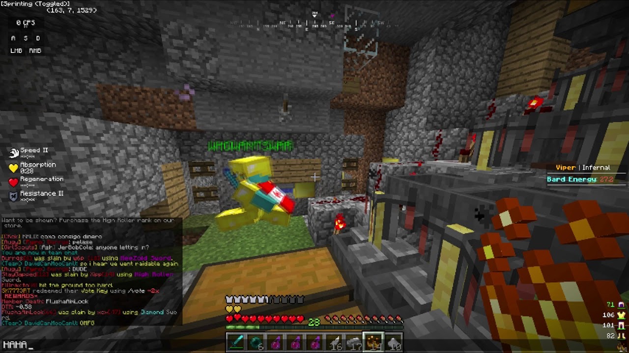 Having FlushaAimLock in your fac in a nutshell