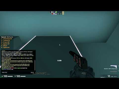 CSGO KZ - 293.0057 LONGJUMP PB (289 BLOCK)