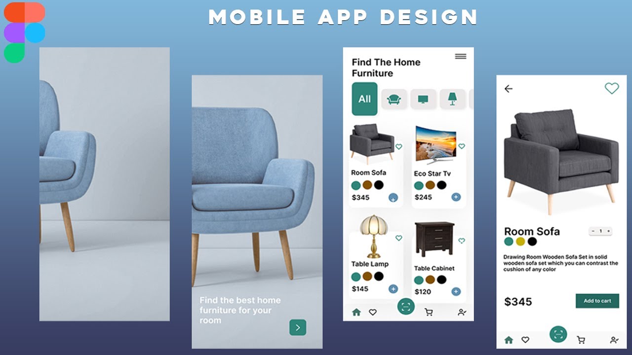 Figma Mobile App Design | Figma Tutorial For Beginners - YouTube