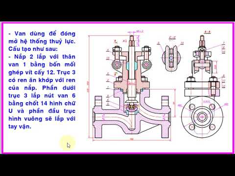 Vẽ kỹ thuật Cơ khí | Bản vẽ Lắp – Cách vẽ và đọc bản vẽ Lắp