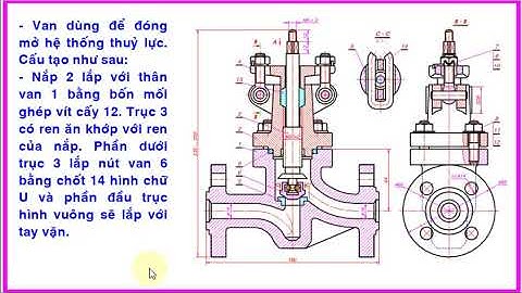 Vẽ kỹ thuật Cơ khí | Bản vẽ Lắp - Cách vẽ và đọc bản vẽ Lắp