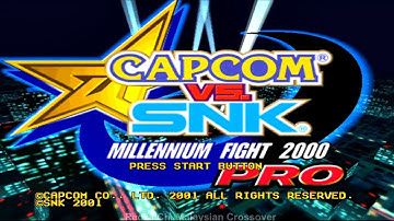 Capcom vs SNK Pro - English fan translation gameplay