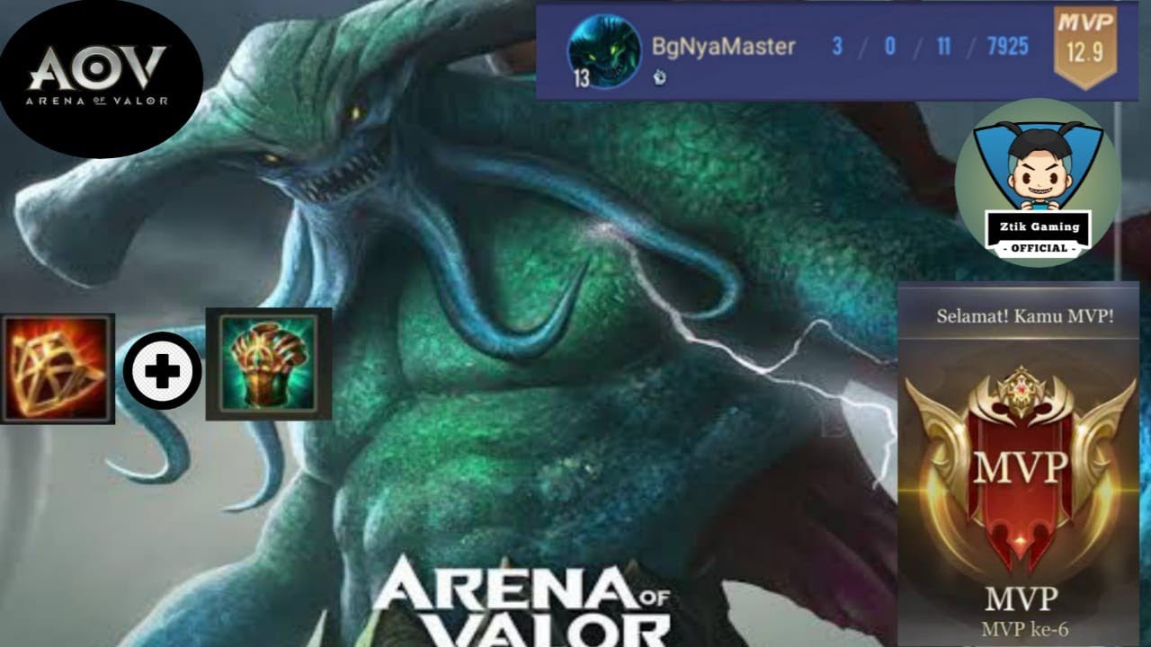 Aov - Cresht Build Auto Mvp - Ranked Gold