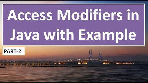 Default Access Modifier in JAVA,#66