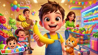 Grocery Shopping Song | @Wawalandkids   | Kids Nursery Rhymes screenshot 4