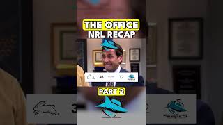World's Best Coach 😂The Office NRL Round 10 Recap | Part 2#NRL #RugbyLeague #theofficememes