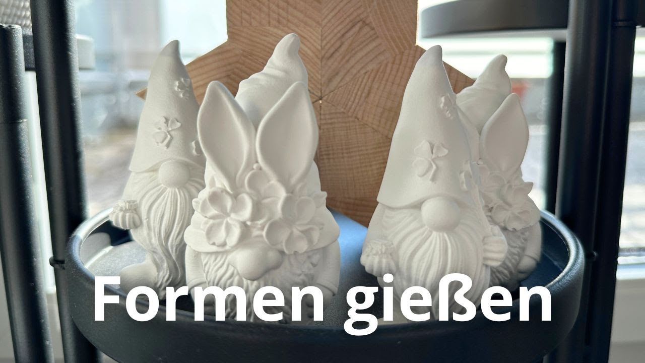 Schöne Deko gießen als neues Hobby - Gießpulver Anleitung