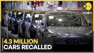China Orders Record Recall of 4.3 Million Vehicles Over Hidden Door Handle Safety Risks | WION