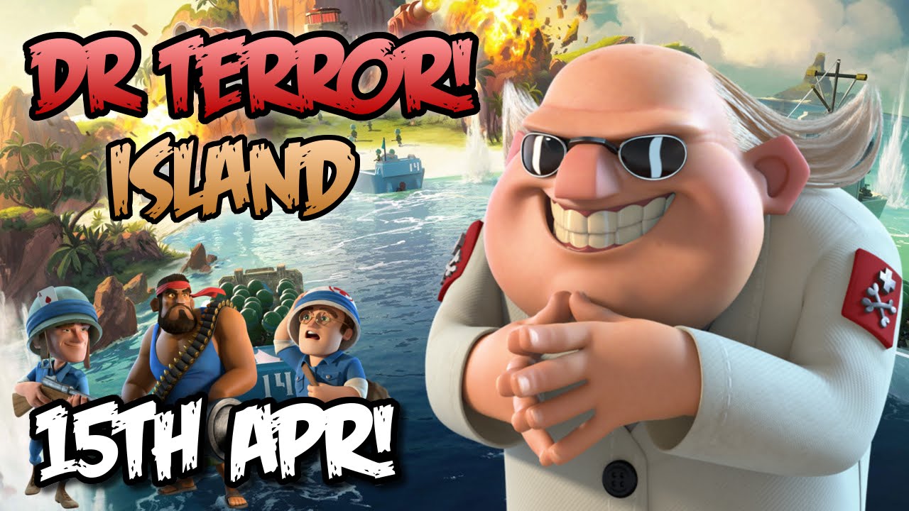 Boom Beach - Island Dr. Terror! Riflemen/Heavy/Medic Attack Gameplay [15th April 2015]