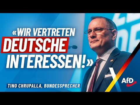 "We represent German interests!" – Tino Chrupalla – AfD