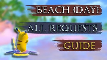 Beach (Day) - All Requests Guide [Pokemon Snap]