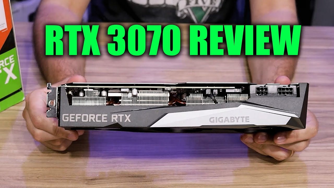 RTX 3070 GAMING OC GIGABYTE, ANÁLISE E TESTE - YouTube