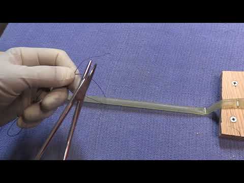 Millers knot with Transfixation Dr Eric Davis